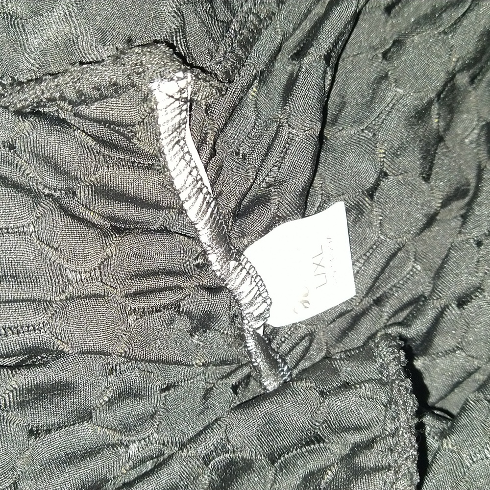 SEXY Honeycomb Butt Lifting Black Leggings - Picture 4 of 4